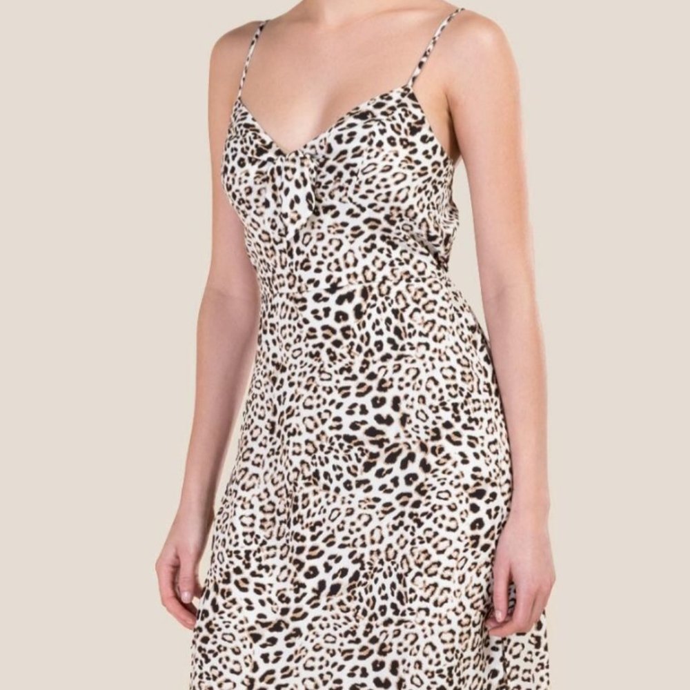 Trixxi Junior Clothing Compamy Leopard Midi Dress